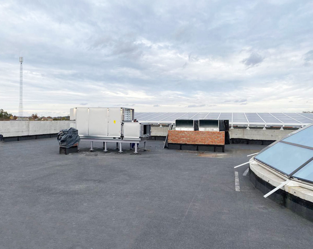 Installation of the ventilation system on the roof is an important stage for ensuring comfortable conditions